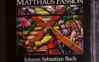 Bach - Matthäus Passion - Matteus-passio - 3CD UUSI