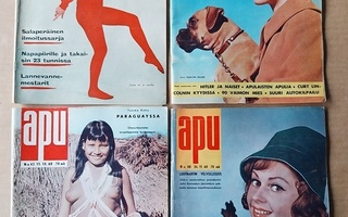 APU lehdet 4 kpl 1958 1959 ja 1960
