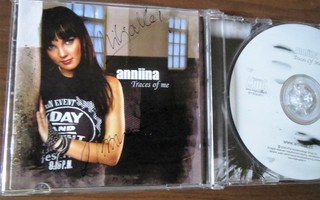 Anniina: Traces of Me CD signeerattu