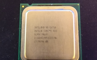 Intel Core2 Duo E6750 Prosessori LGA775 2,66 GHz/4M/1333