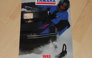 Yamaha - moottorikelkka - myyntiesite 1993
