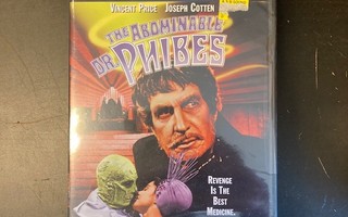 Abominable Dr. Phibes DVD (UUSI)