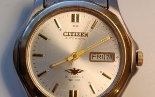 Citizen automatic 21 kivinen