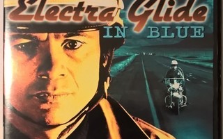 ELECTRA GLIDE IN BLUE - Moottoripyöräcowboy (1973) R1, OOP!!