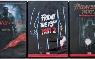 FRIDAY THE 13TH PART 1-3 DVD