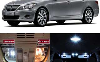 Hyundai Genesis (BH/DH) Sisätilan LED -muutossarja 6000K