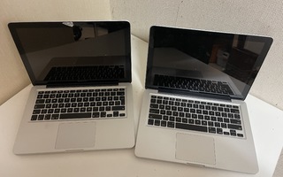 2x Macbook Pro varaosiksi tai korjauttavaksi