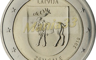 2€ Juhlaraha Latvia 2018 Zemgale