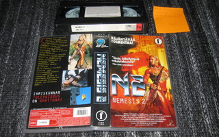Nemesis 2-VHS Finnkino / Imperial Entertainment, Albert Pyun