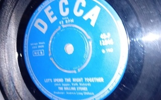 7" single Rolling Stones : Let's spend the Night together