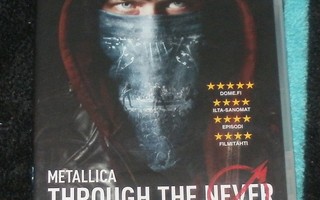 METALLICA ~ Trough The Never ~ 2 DVD kelmussa MINT