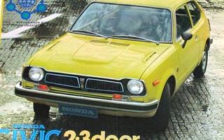 1976 Honda Civic 2 / 3 door esite - KUIN UUSI