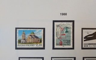 1988 Suomi postimerkki 2 kpl