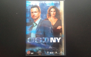 DVD: CSI: NY koko 2 kausi, jaksot 1-24 6xDVD (2007)