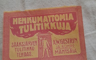 sääkjärven tulitikkutehdas