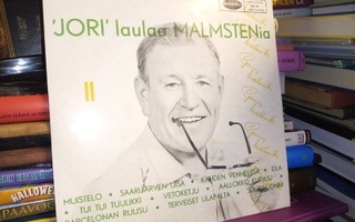10" LP Georg Malmsten : Jori laulaa Malmstenia II ( SIS POST