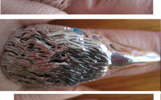 Kotkanpää sormus "Vaalean siniset silmät" koko: L20mm-K24mm