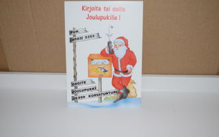 postikortti  (T)  joulupukki