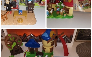 Mega blocks smurffit sarjaa 3 kpl