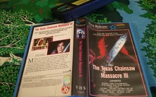 The Texas chainsaw massacre III VHS Du