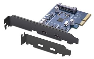 PCI-E Express to 2 USB 3.1 Type-C Port Expansion Card