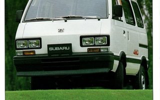 Subaru Domingo 4WD -esite, 1988