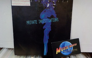 DIRE STRAITS - PRIVATE INVESTIGATIONS EX-/VG+ 7"