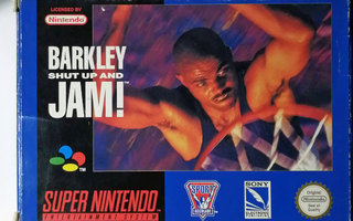 Barkley Shut Up And Jam (CIB) (EU) SNES (Käytett