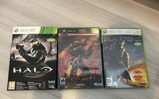 Halo Combat Evolved (anniversary), Halo 2 & Halo 3 (Xbox)
