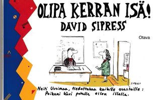 David Sipress neljä sarjakuva-albumia 1991-1993