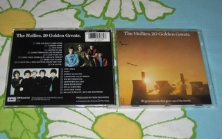 CD HOLLIES 20 Golden Greats (EMI CDP 7 46238 2, UK)