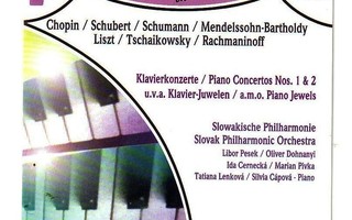 cd, VA: Piano Concertos Nos 1 & 2, A.M.O. Piano Jewels, 2CD