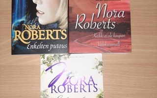 Nora Robertsin kolme pokkaria