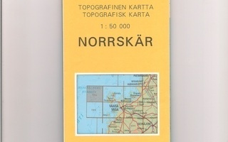 Maastokartta 1:50 000 Norrskär