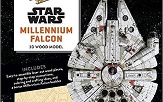 Star Wars Millenium Falcon puinen koottava malli, UUSI