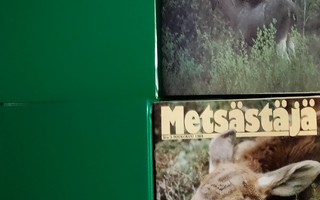 Metsästäjä-lehtiä vuosilta 1977-1986