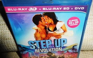Step Up Revolution 3D (muoveissa) 3D Blu-ray + Blu-ray + DVD