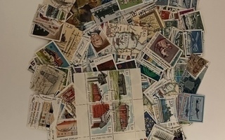 652 erilaista suomalaista postimerkkiä