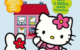 Hello Kitty Box 1+2+3 dvd Superkokoelma