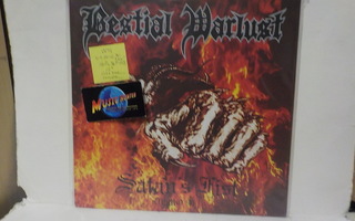 BEASTIAL WARLUST - SATANS FIST UUSI 12"