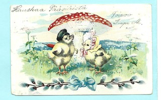 Vanha kortti: Tipupariskunta, kärpässieni, 1903