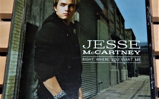 Jesse McCartney: Right where you want me cd