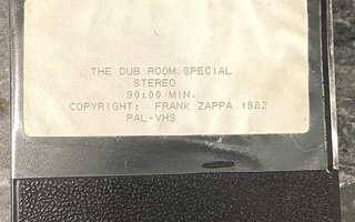 Frank Zappa - Dub Room Special (1982)  VHS-PAL harvinaisuus