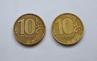 Venäjä - 10 ruplaa 2011,2012