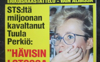 ALIBI RIKOKSIA KÄSITTELEVÄ LEHTI 8/1987