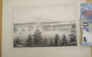 VANHA Gravyyri Tampere Koivula 1840-l von Adler Dietze