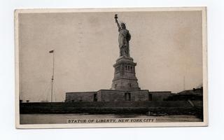 Statue of Liberty - Vapaudenpatsas - New York - USA - 1924