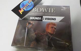 DAVID BOWIE - SOUNDS & VISIONS UUSI 6CD BOKSI (+)