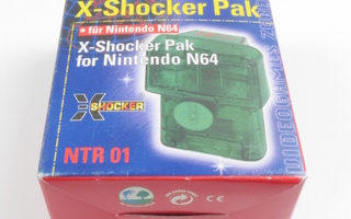 X-Shocker Pak For Nintendo 64