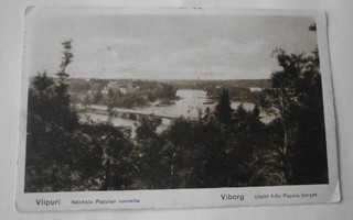 Viipuri, näköala Papulan vuorelta, mv pk, p. 1931